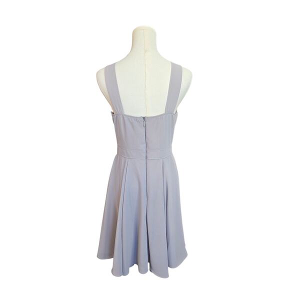 LULU'S Forevermore Grey Skater Dress - Picture 4 of 8